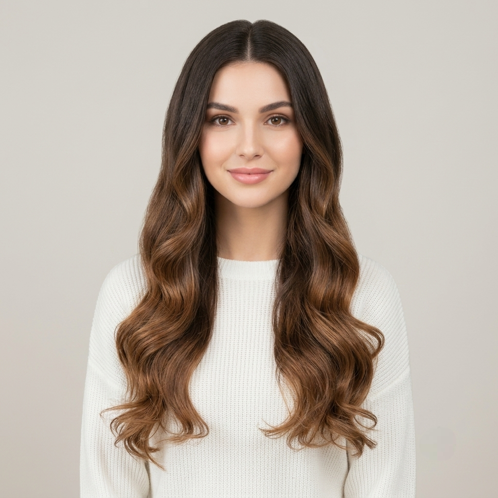 Hair Extensions Wavy Clip In Volume Styling Set