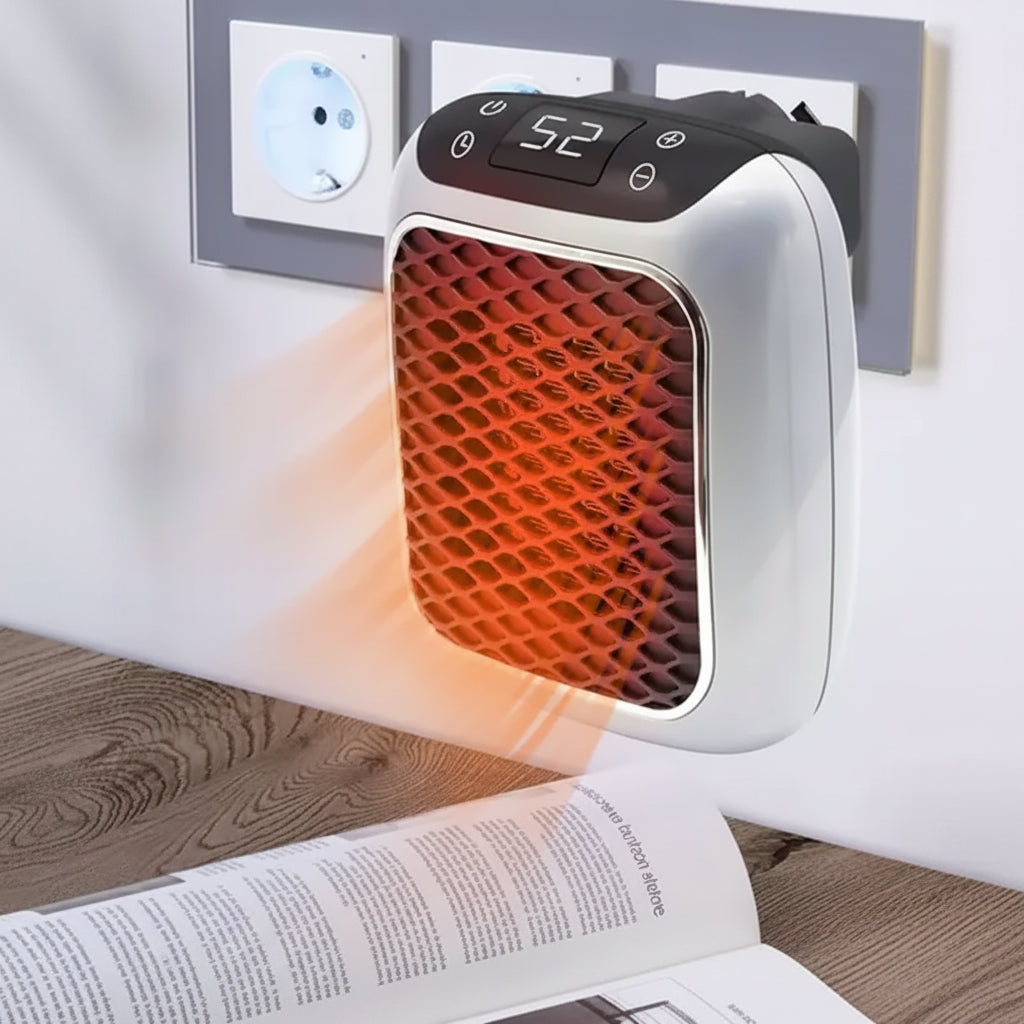 Space Heater Ceramic Wall Outlet Remote Room Heater