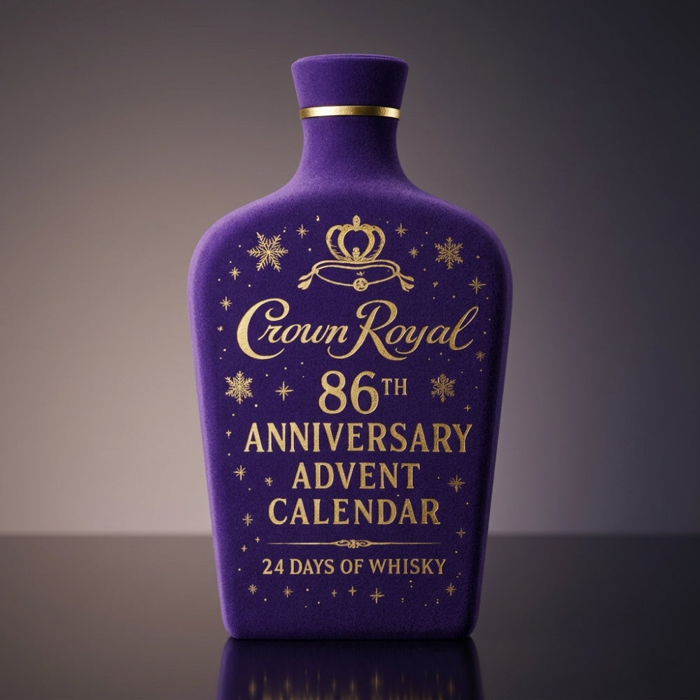 Calendario de Adviento Mini Botellas Whiskey Bourbon Decorativo