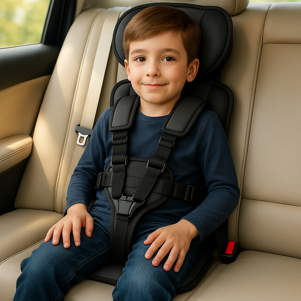 Portable Child Support Seat Foldable Harness Adjustable