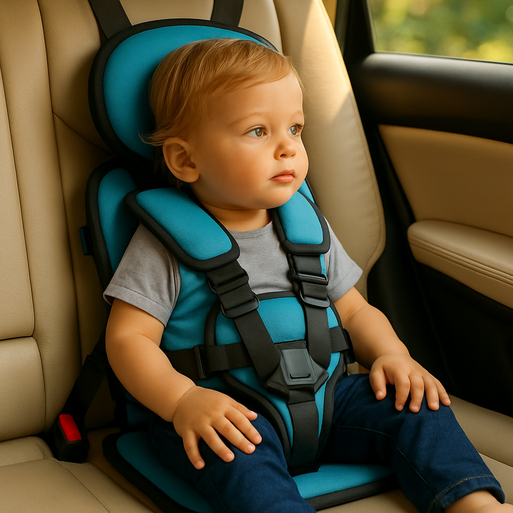 Portable Child Support Seat Foldable Harness Adjustable