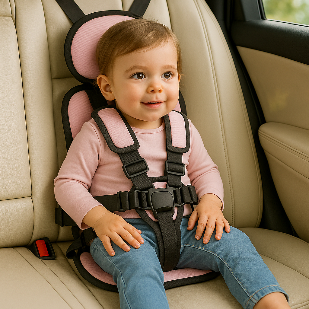 Portable Child Support Seat Foldable Harness Adjustable
