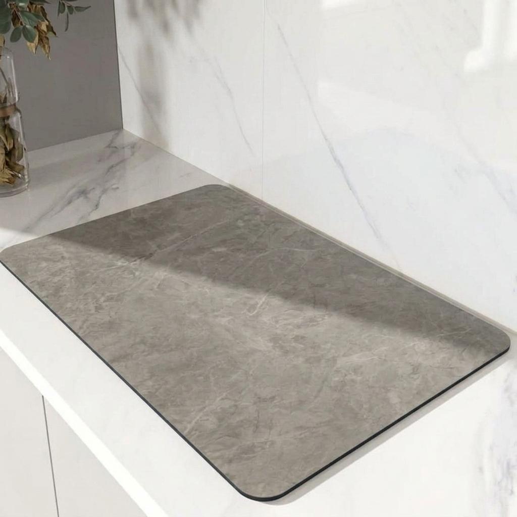 Geschirrtrocknungsmatte mit schnell absorbierender Oberfläche