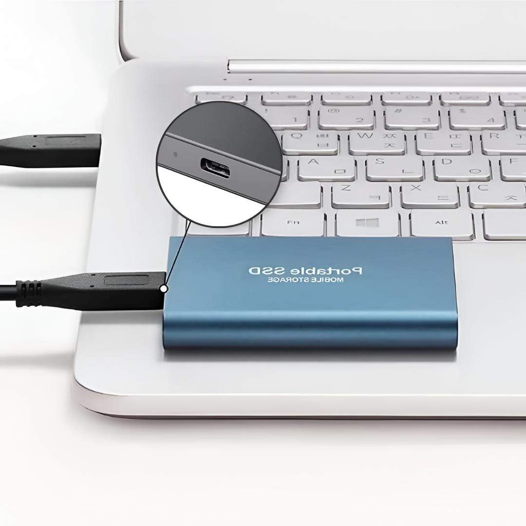 SSD Esterno Portatile in Alluminio ad Alta Velocità 1TB-16TB