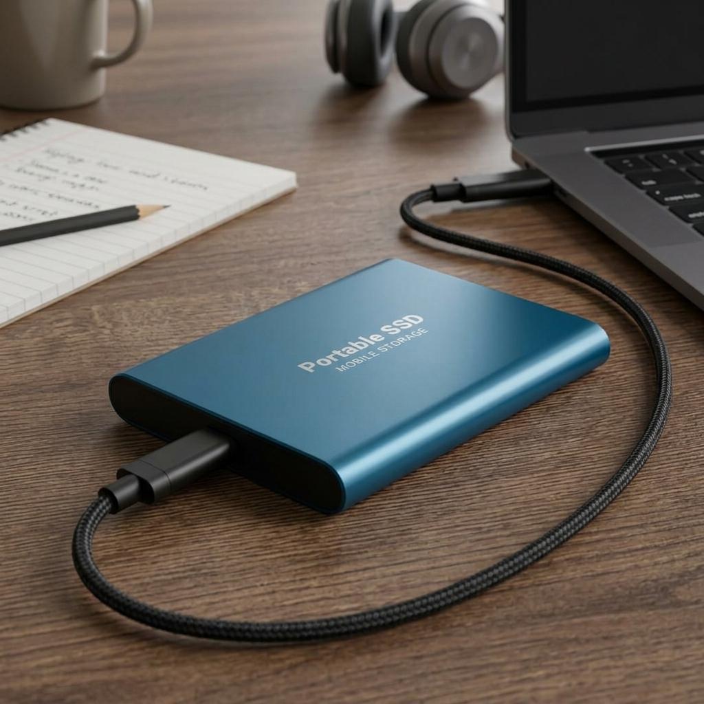 External SSD Portable Storage High Speed USB Drive