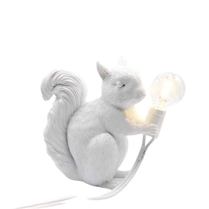SquirrelGlow LEDテーブルランプ | キュートなデザイン&子供部屋向けの暖かい光