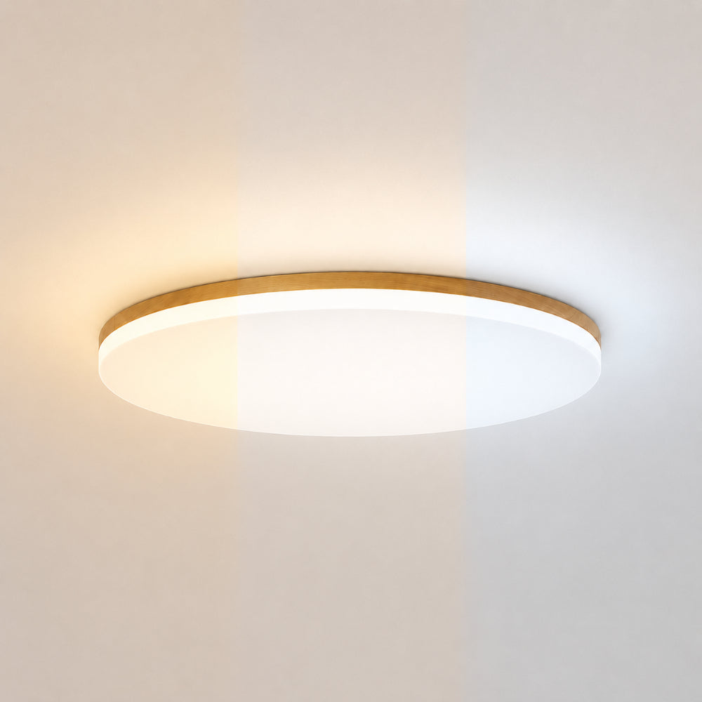 ZenAura - Lámpara de techo LED para dormitorio, sala de estar y comedor