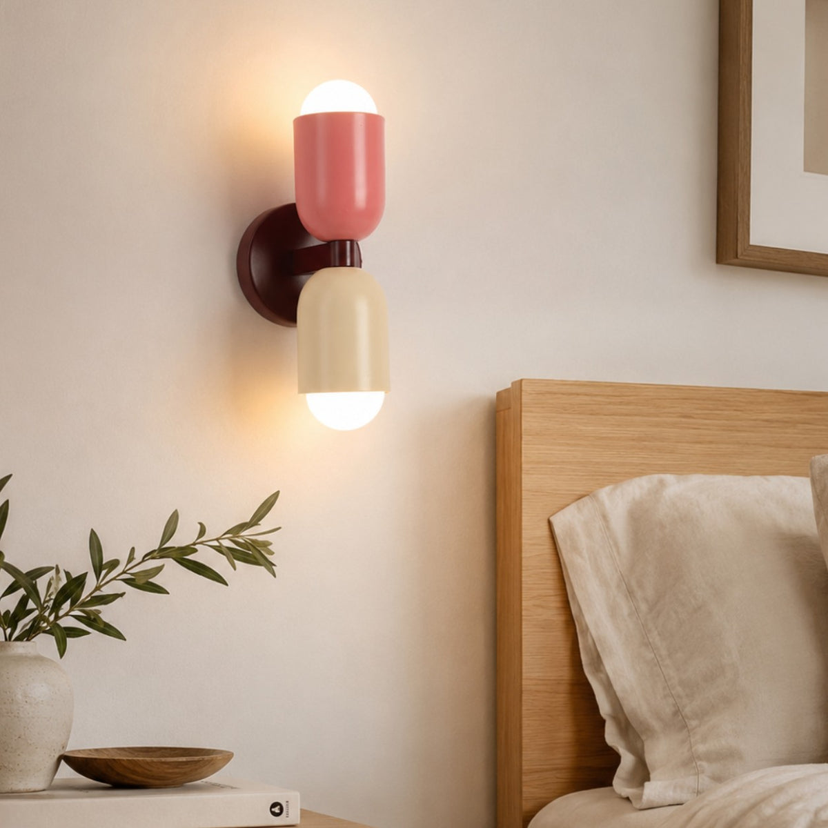 Modern Scandinavian Metal Wall Light Interior