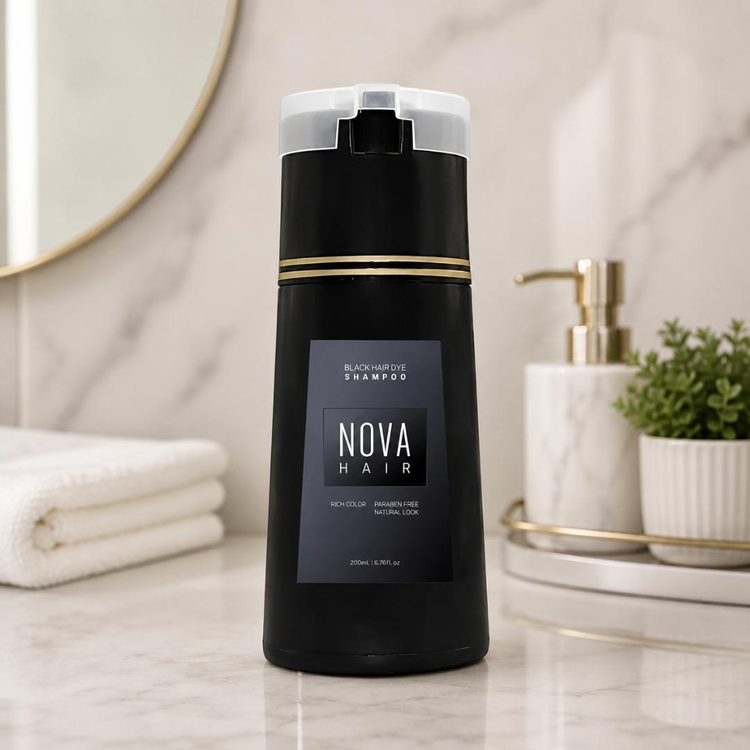 Shampooing colorant naturel pour cheveux sains