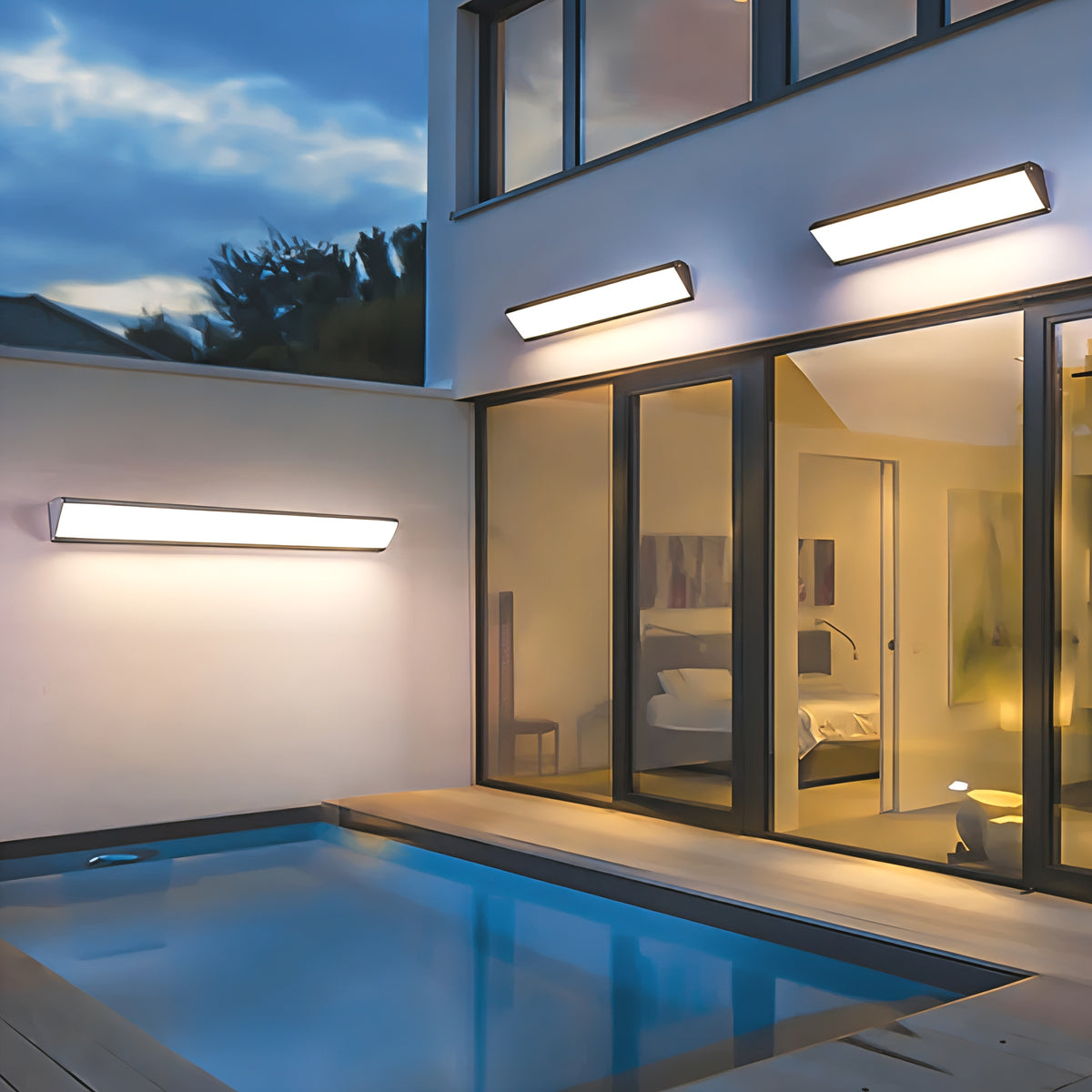 Outdoor LED Wall Light Aluminium Waterproof