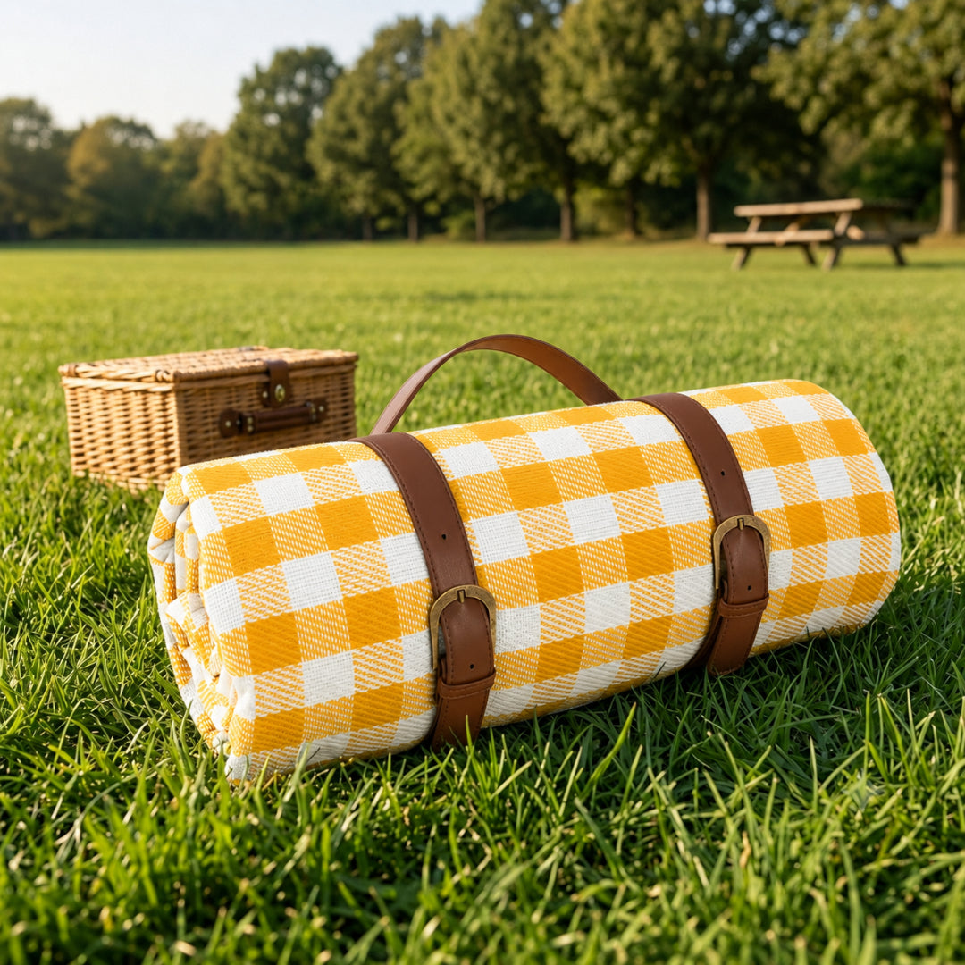 Outdoor-Plaid-Picknickdecke | Wasserdichte faltbare Matte