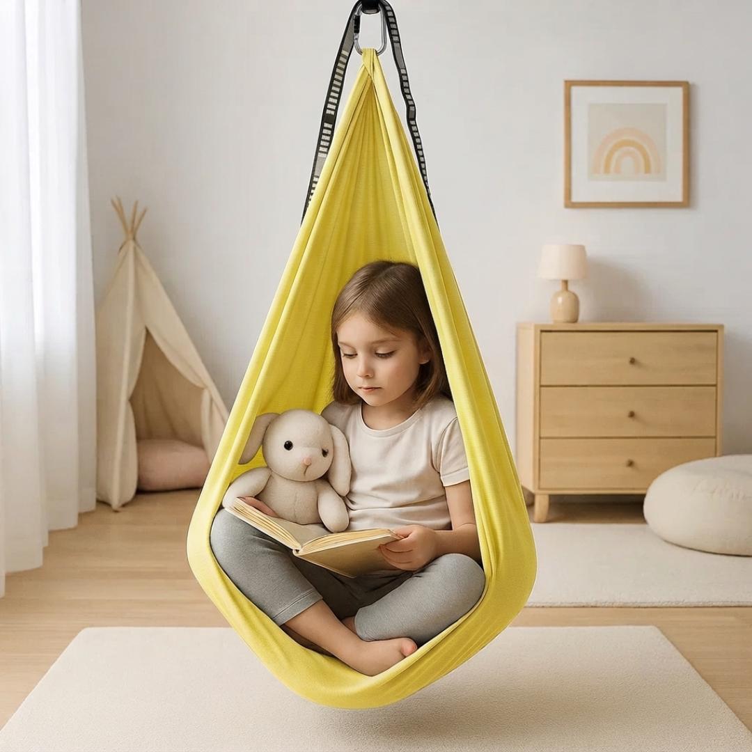 Columpio Terapéutico de Algodón Sensorial para Niños