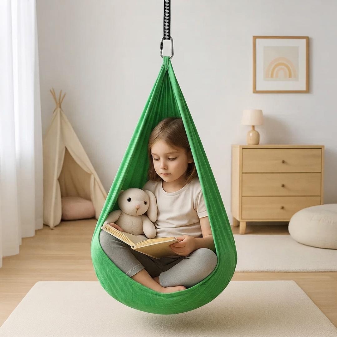 Columpio Terapéutico de Algodón Sensorial para Niños