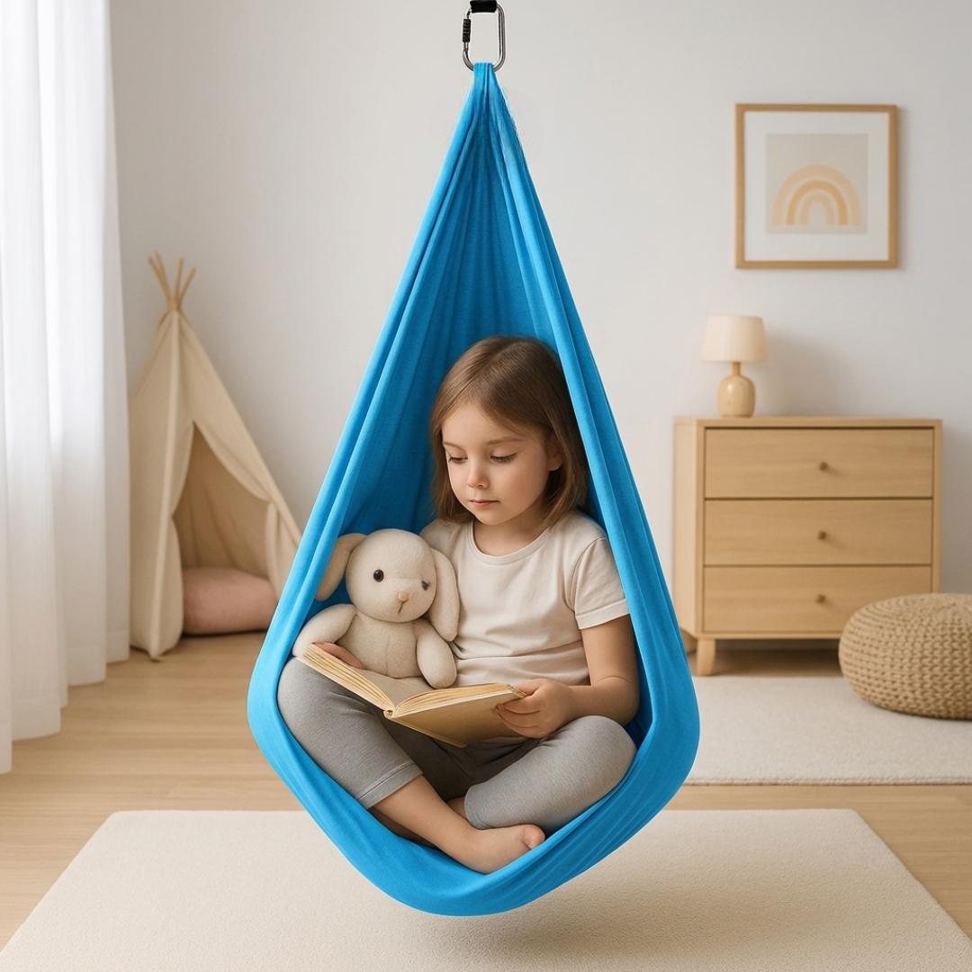 Columpio Terapéutico de Algodón Sensorial para Niños