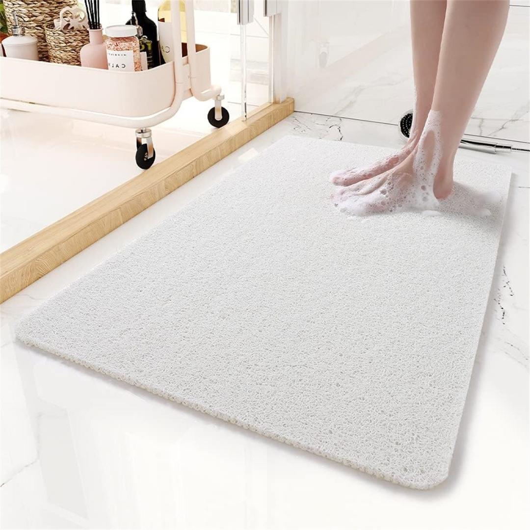 Tapis de douche antidérapant anti-moisissure à séchage rapide