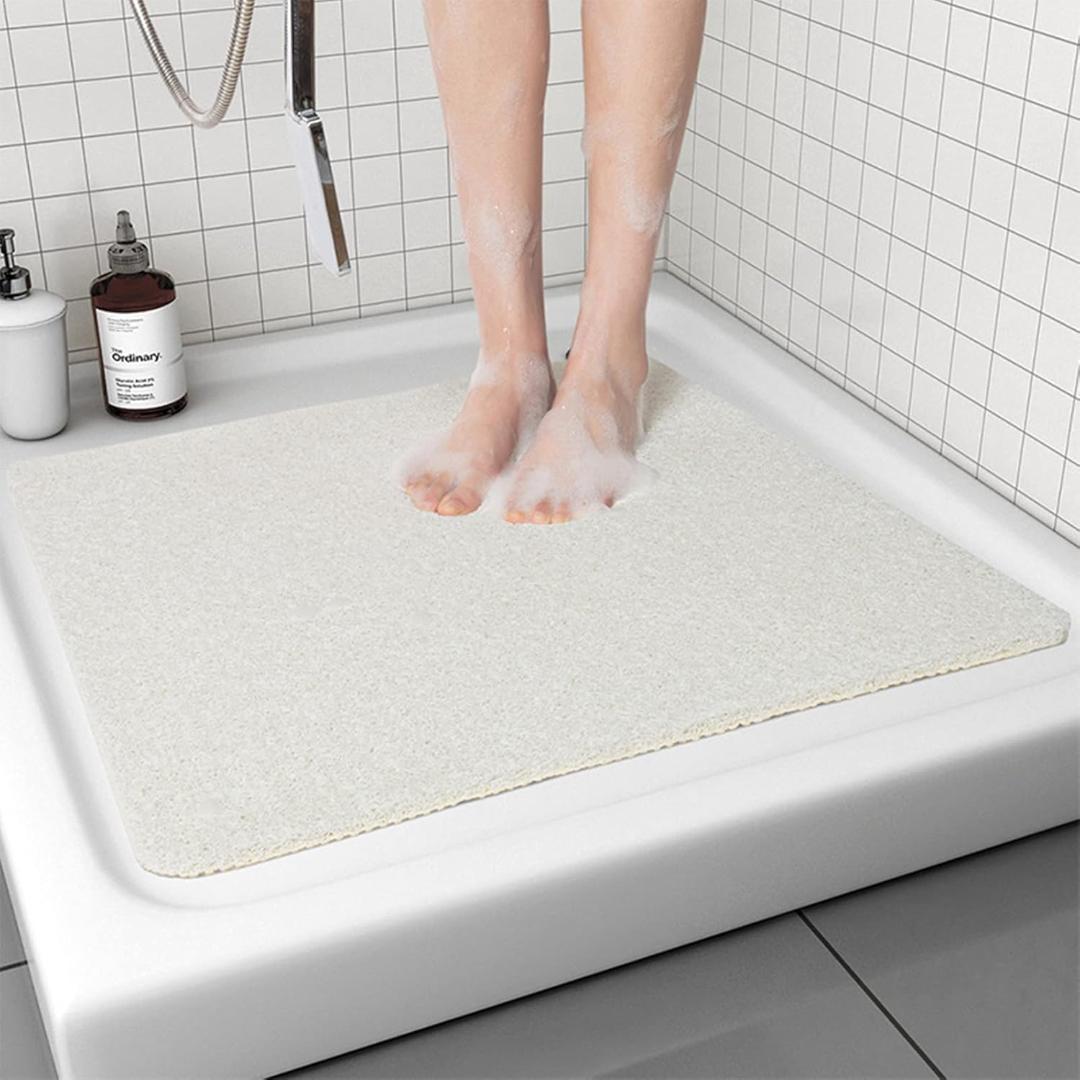 Tapis de douche antidérapant anti-moisissure à séchage rapide