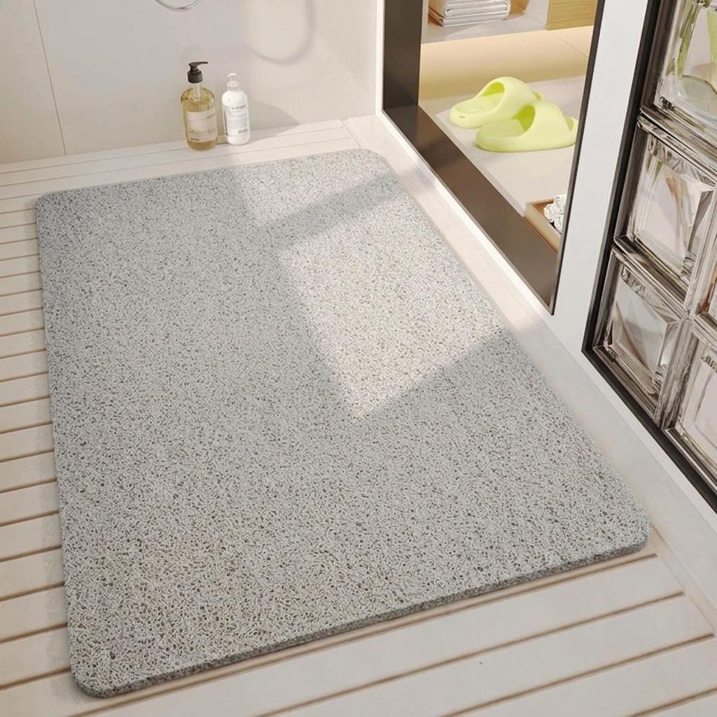 Tapis de douche antidérapant anti-moisissure à séchage rapide