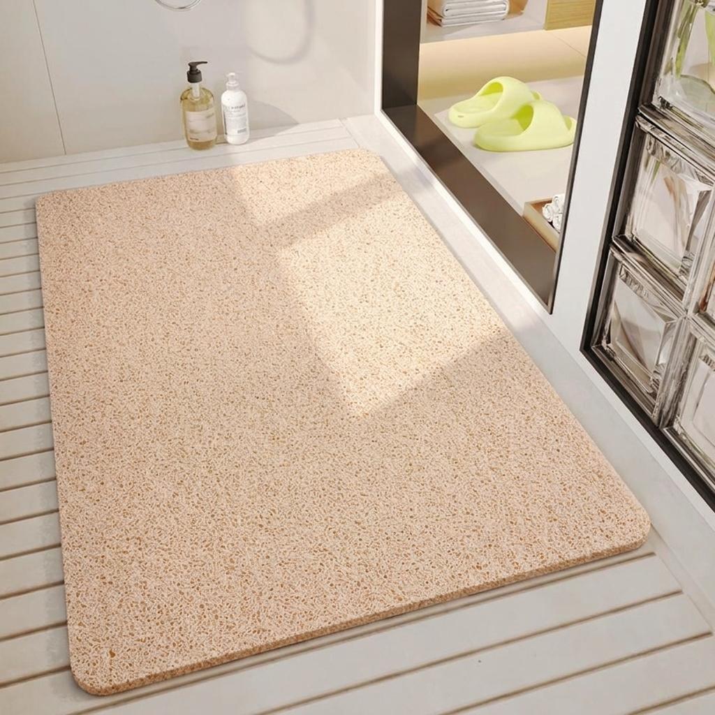Tapis de douche antidérapant anti-moisissure à séchage rapide