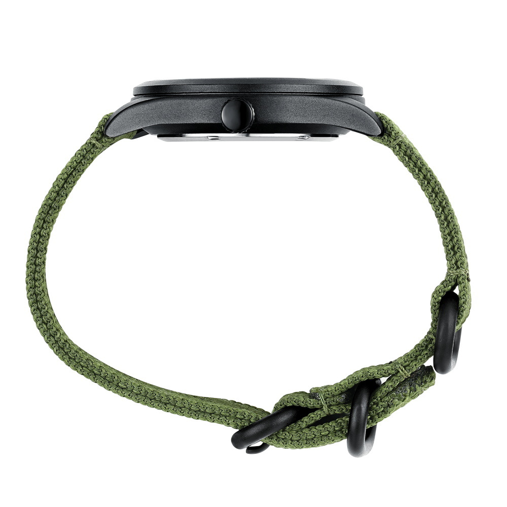 Montre-bracelet analogique étanche style militaire
