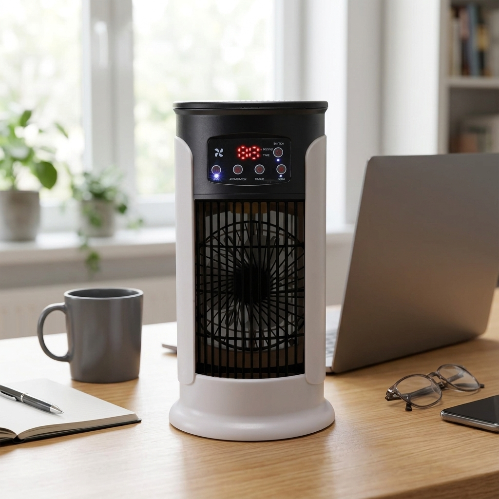 Portable Evaporative Air Cooler Tower Fan Room Cooling Unit