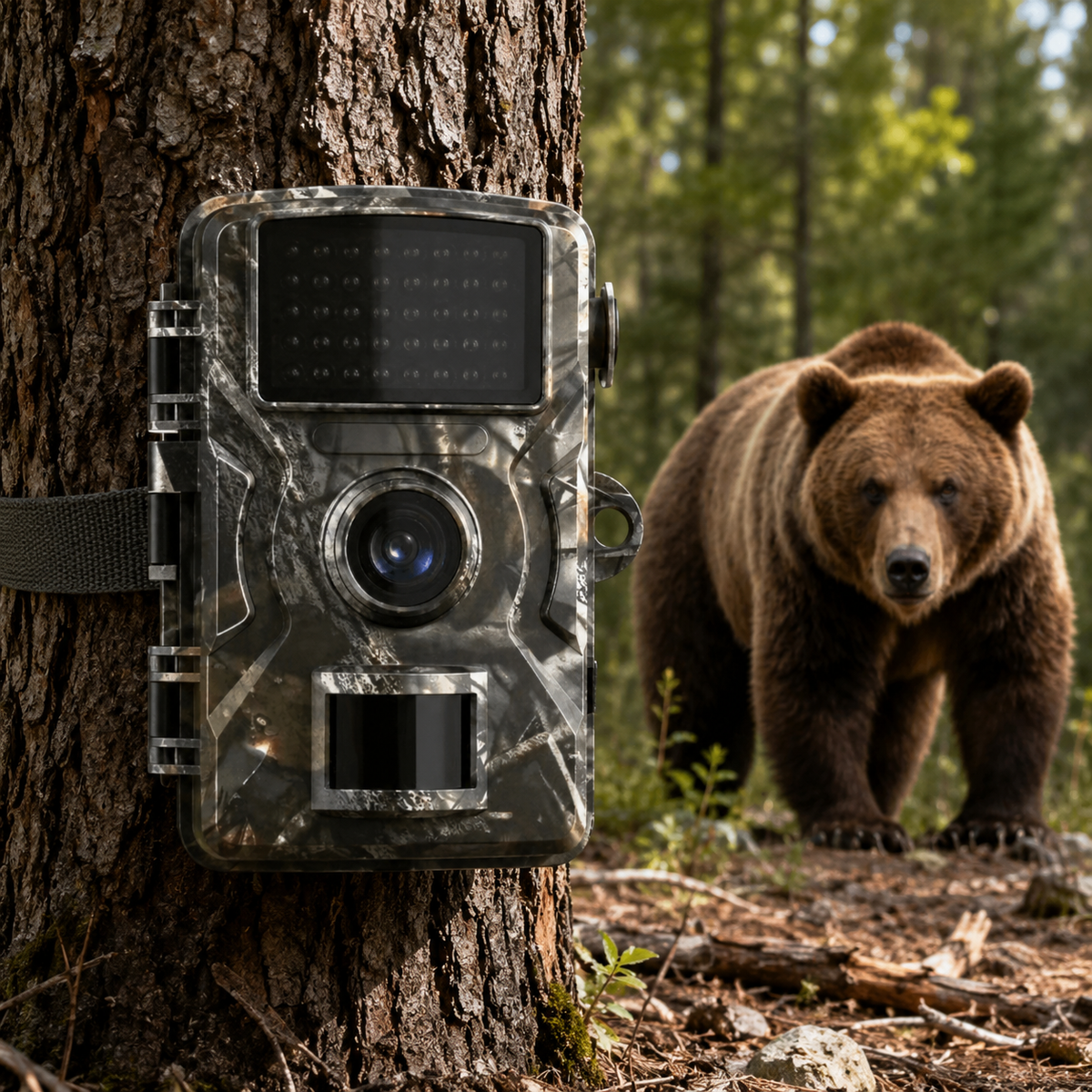 Fotocamera per la fauna selvatica con visione notturna per esterni Caméra da trail