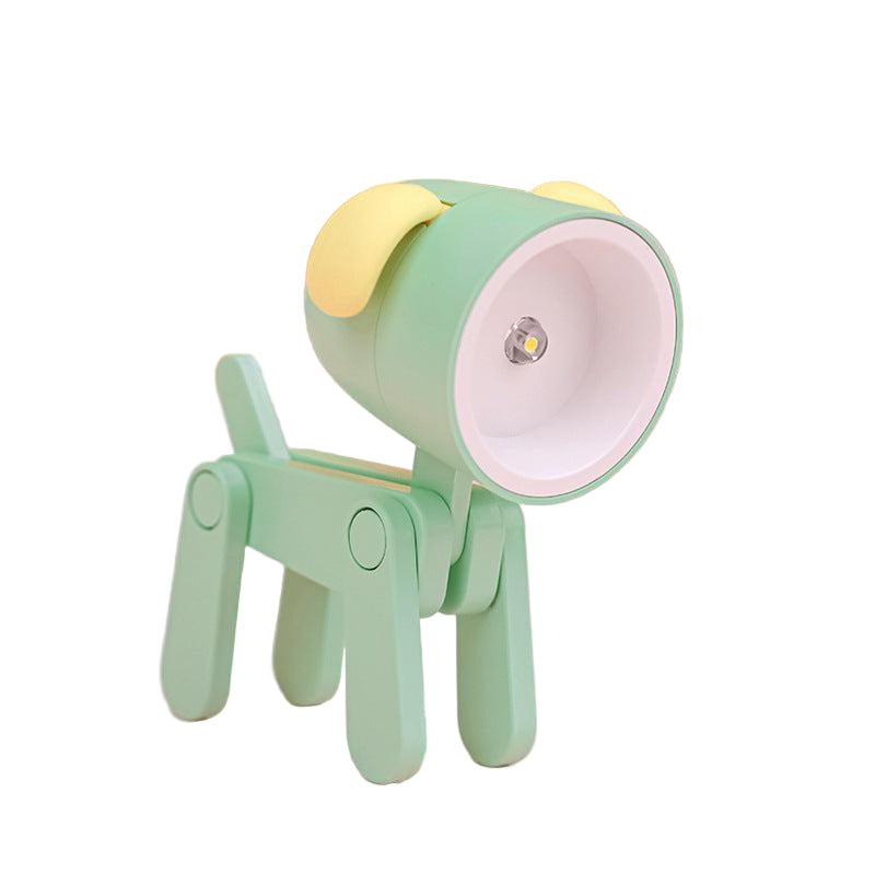 Lámpara de escritorio animal ajustable con luz nocturna LED