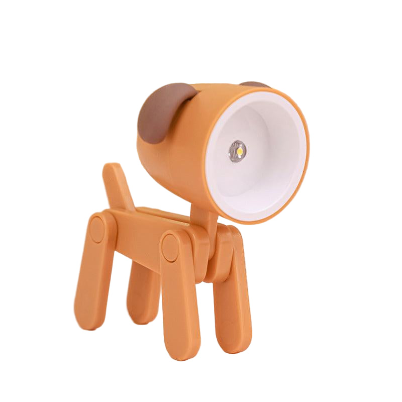 Lámpara de escritorio animal ajustable con luz nocturna LED