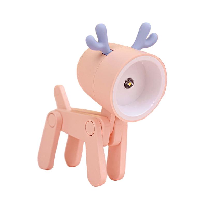 Lámpara de escritorio animal ajustable con luz nocturna LED