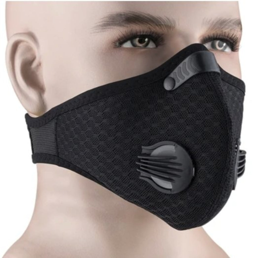 Masque facial anti-pollution réutilisable en néoprène
