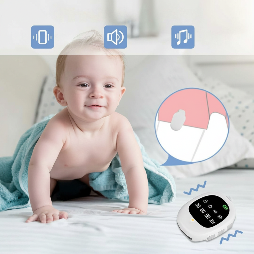 Potty Training Bedwetting Alarm Wireless Vibration Device