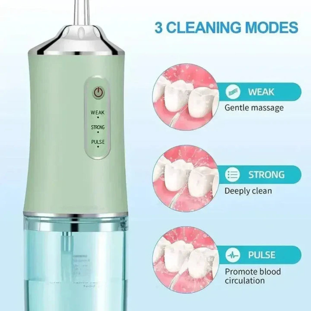 Hydropulseur rechargeable nettoyeur dentaire portable