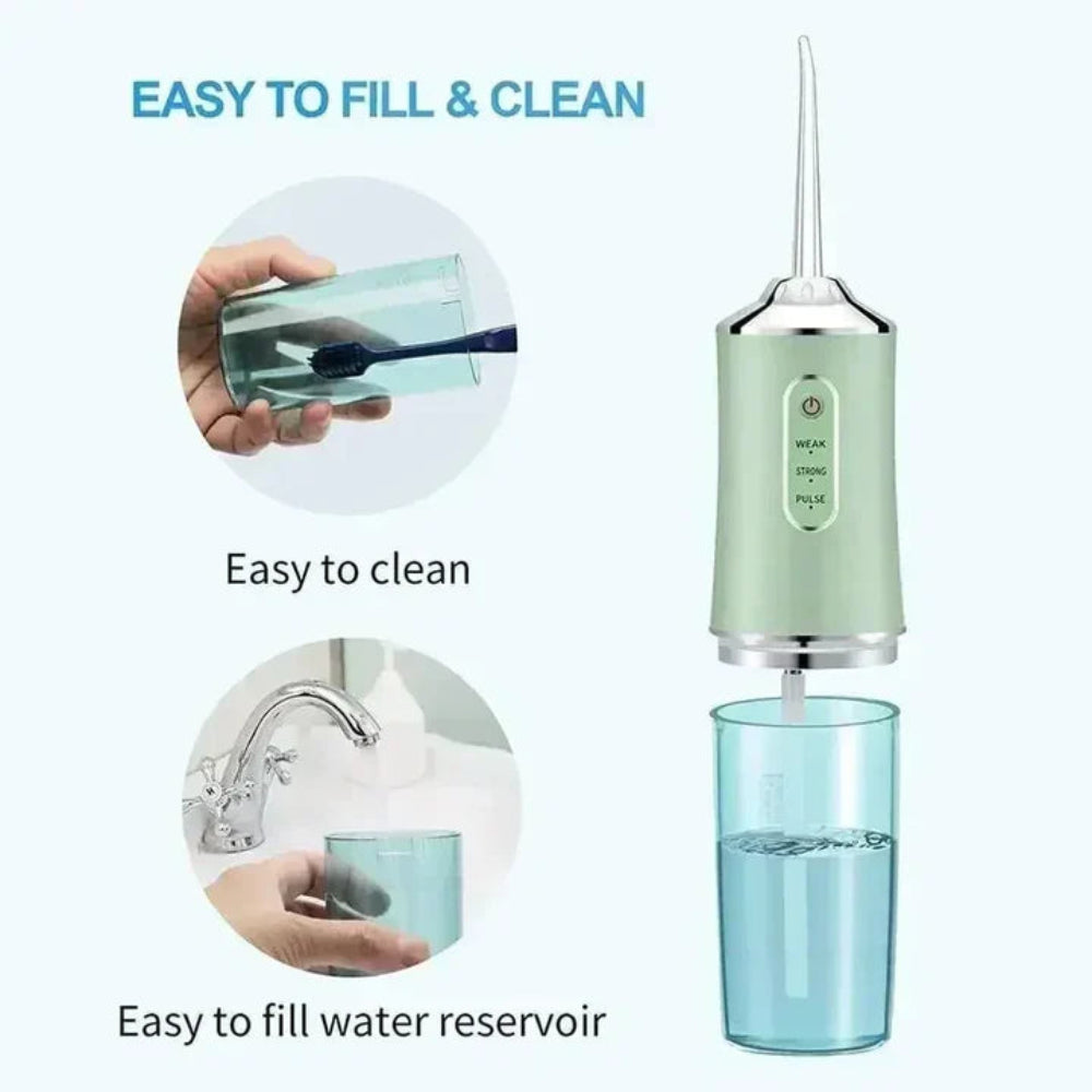 Hydropulseur rechargeable nettoyeur dentaire portable