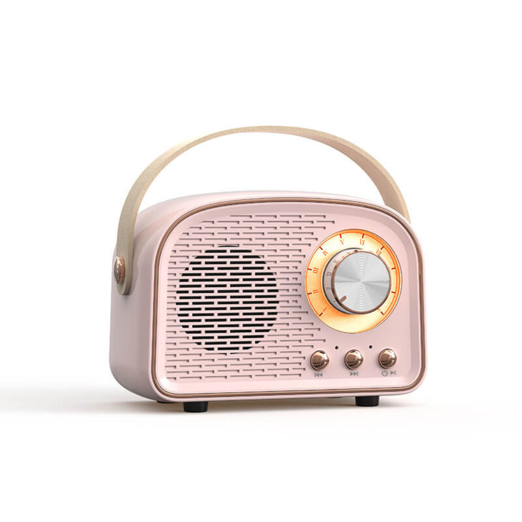 Bluetooth Speaker Retro Wireless Portable Radio