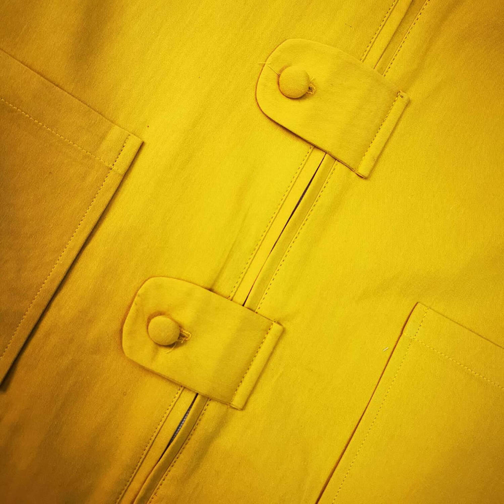 Halloween Costumes Yellow Hooded Raincoat Jacket