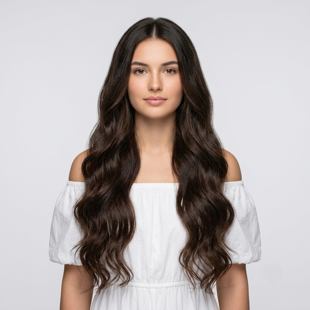 Hair Extensions Wavy Clip In Volume Styling Set
