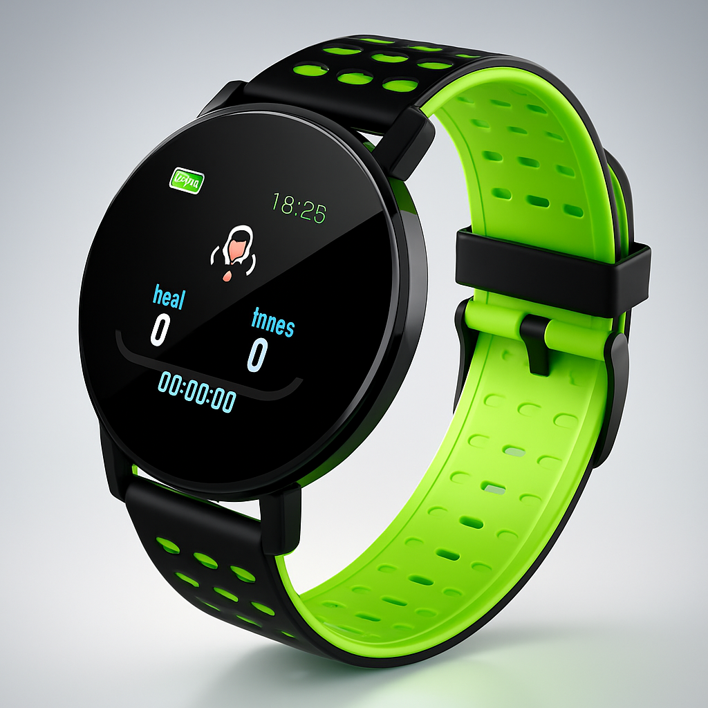 Orologio intelligente con monitoraggio fitness impermeabile