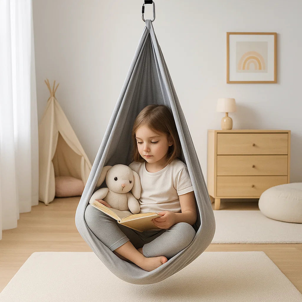 Columpio Terapéutico de Algodón Sensorial para Niños