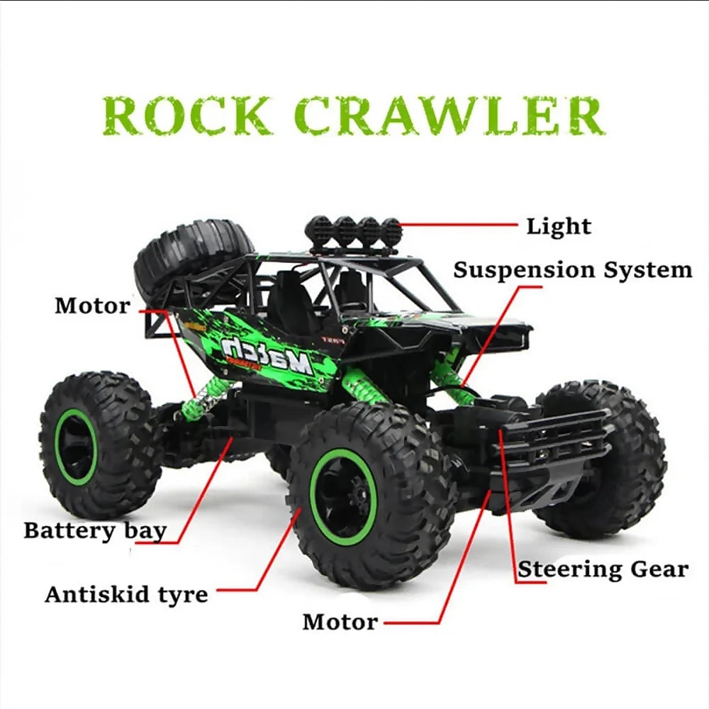 Camion RC | Giocattolo telecomandato 4WD per bambini