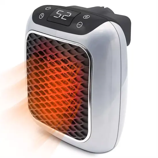 Space Heater Ceramic Wall Outlet Remote Room Heater
