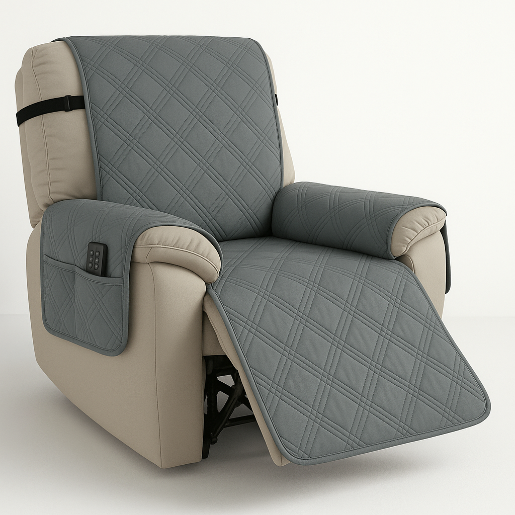 Housse de fauteuil inclinable matelassée imperméable protecteur de fauteuil