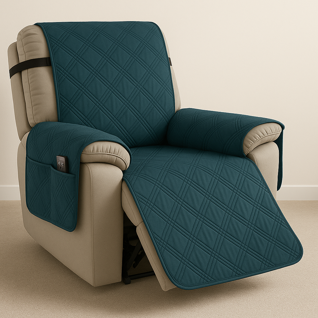 Housse de fauteuil inclinable matelassée imperméable protecteur de fauteuil