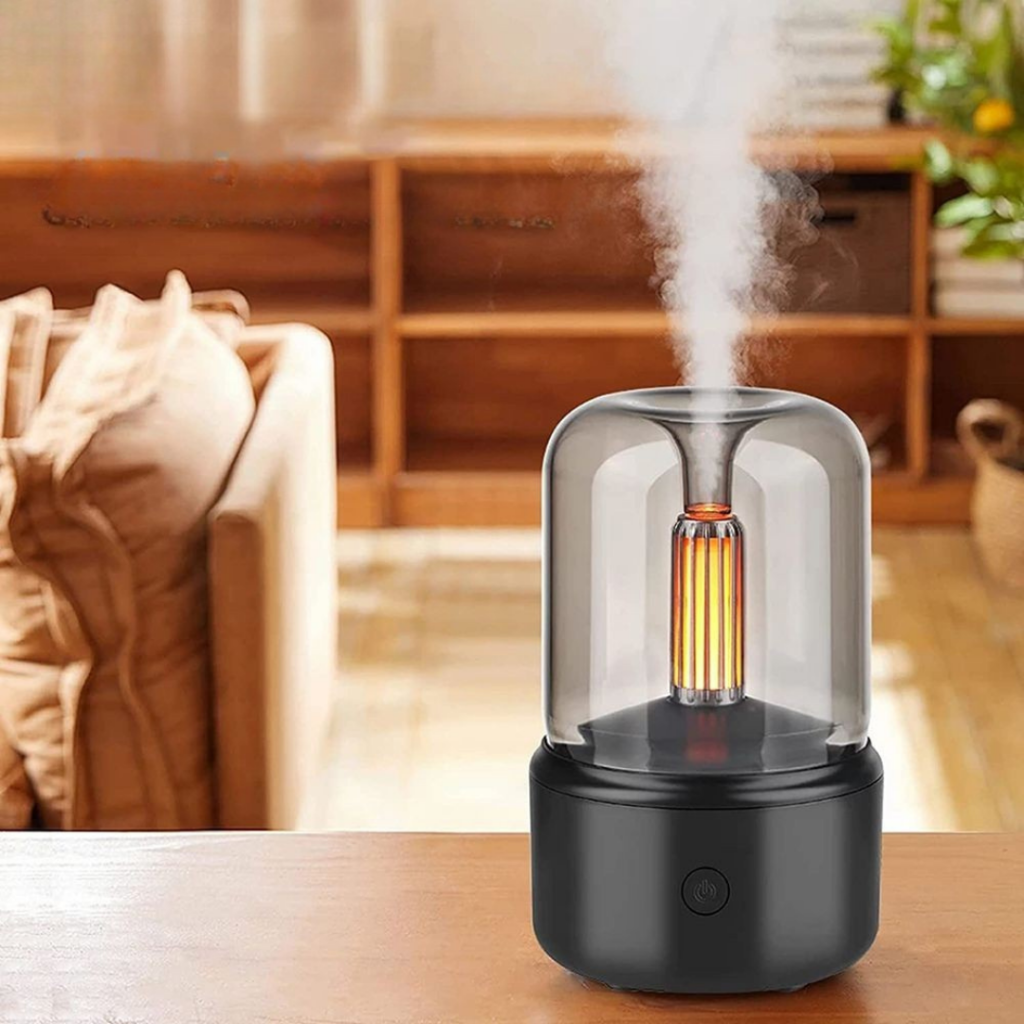 Diffusore di Aromi Portatile Nebulizzatore Umidificatore per Oli Essenziali