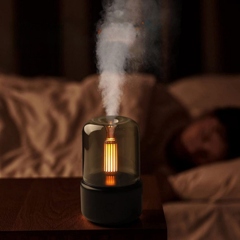 Diffusore di Aromi Portatile Nebulizzatore Umidificatore per Oli Essenziali