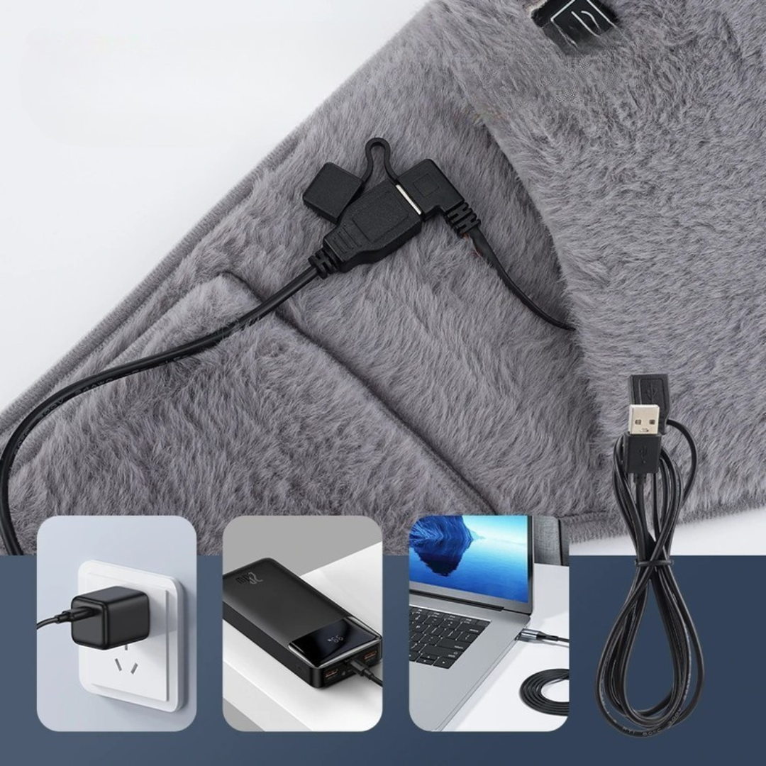 Heizgürtel USB Elektrischer Taillenwärmer