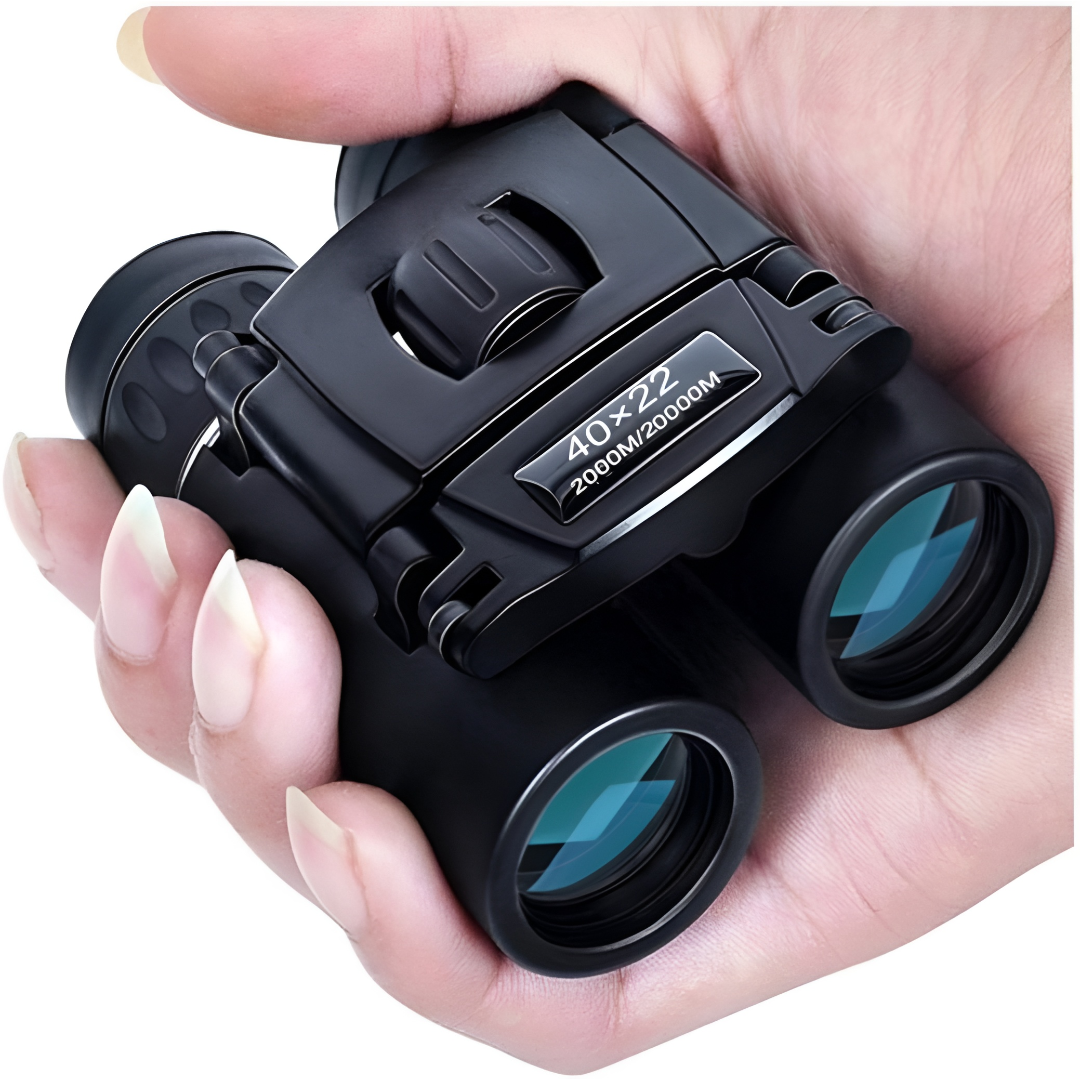 Compact Binoculars HD Long Distance Travel Viewing Scope