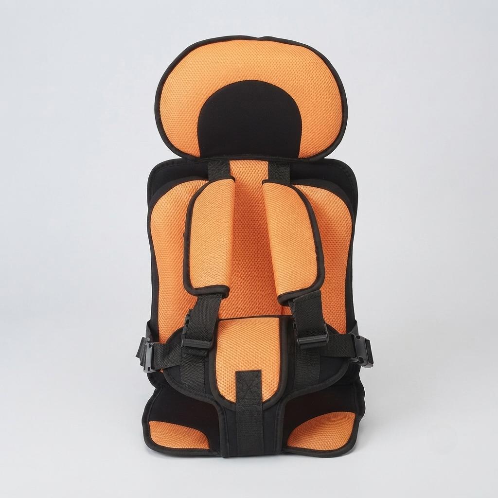 Seggiolino Auto da Viaggio per Bambini Seggiolino Rialzato Portatile Pieghevole Seggiolino Auto per Bambini Compatto