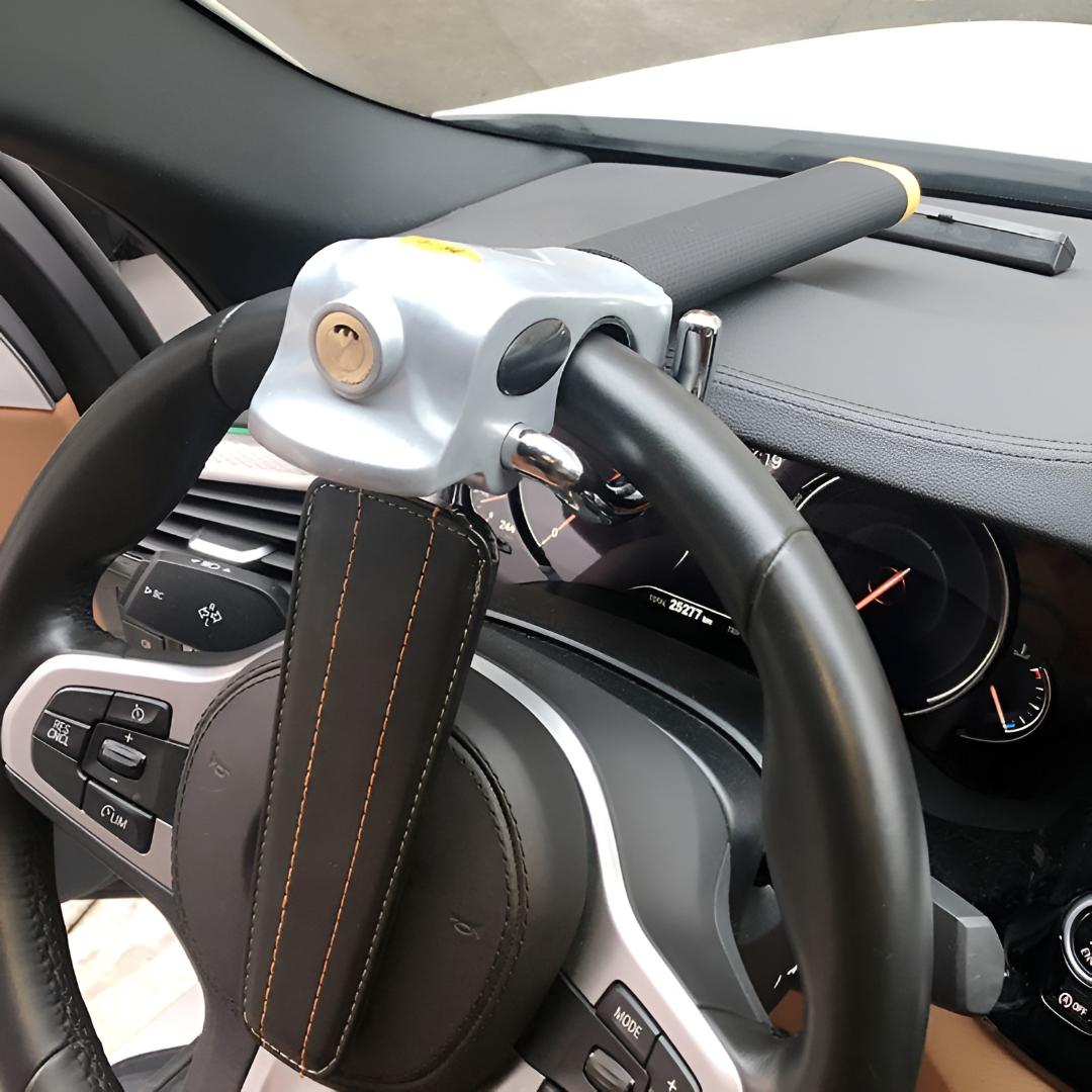 Zámek na volant auta těžké konstrukce pro bezpečnost