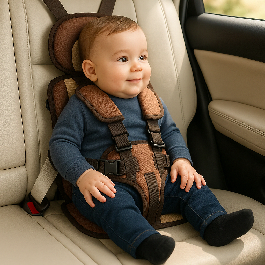 Portable Child Support Seat Foldable Harness Adjustable