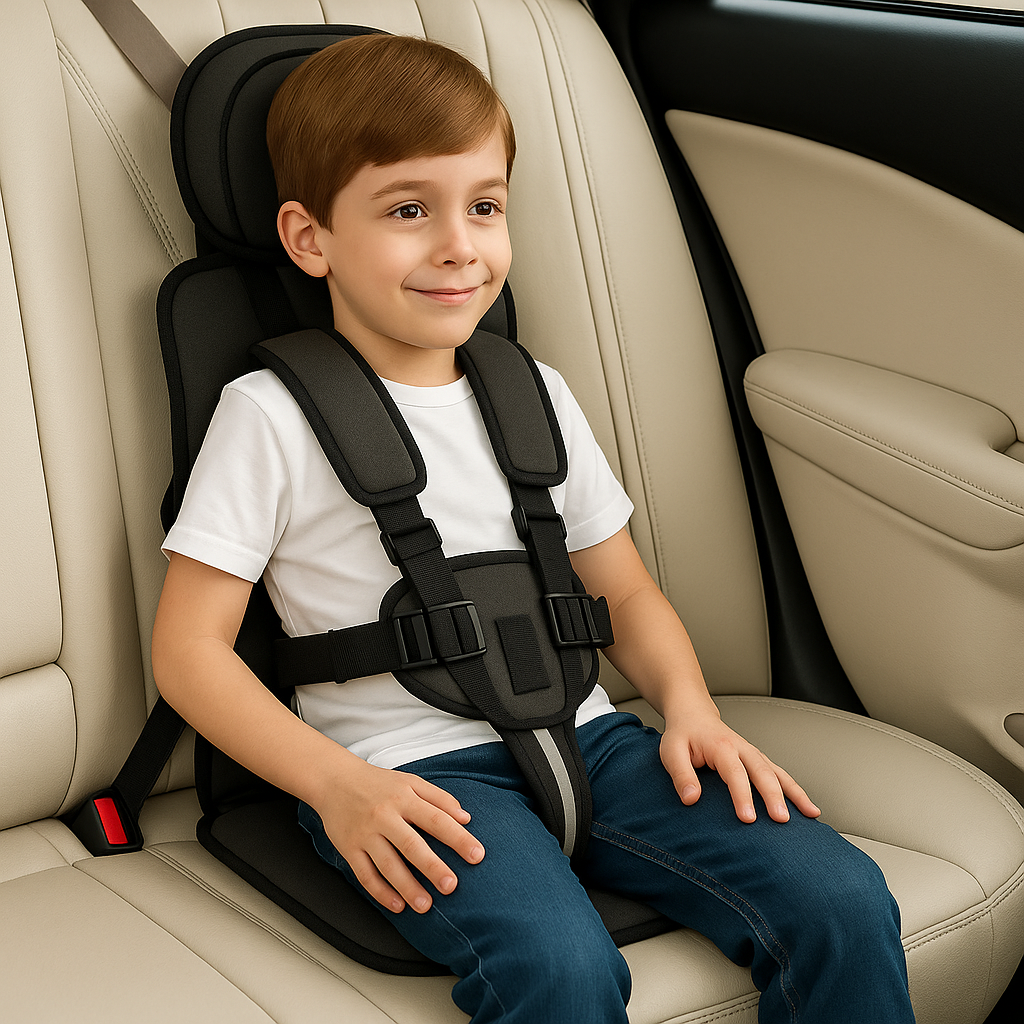Portable Child Support Seat Foldable Harness Adjustable