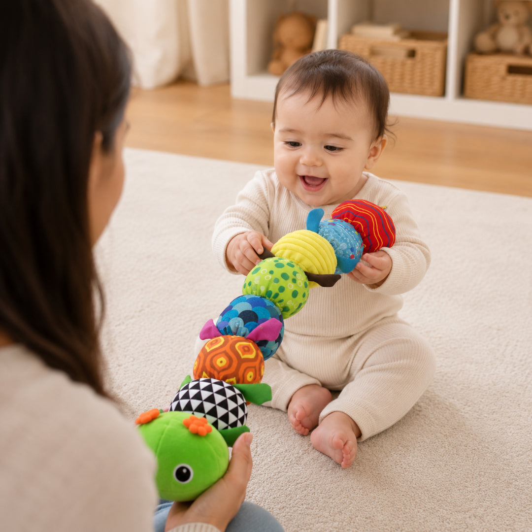 Baby Sensory Plush Musical Caterpillar Toy